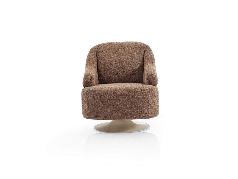 Mokka Swivel Chair in Brown - 200-ELI-MOK-KRL 504-B