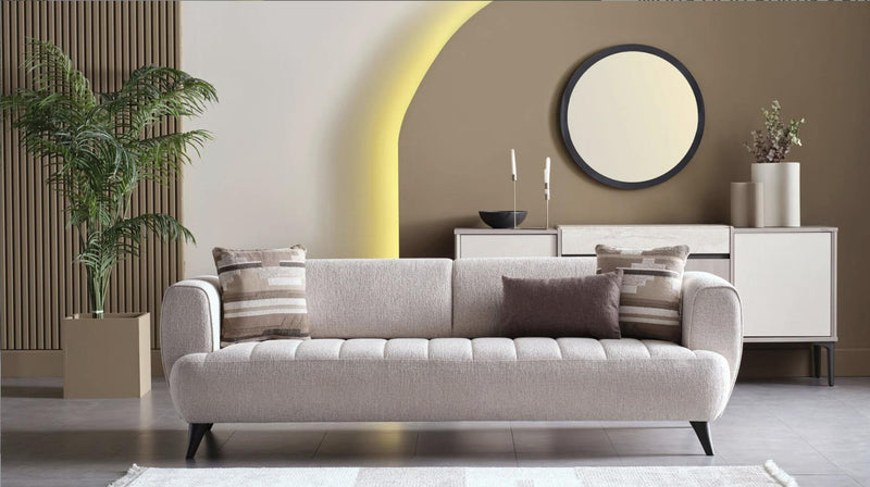 Mona 3 Seat Sleeper (Niva Beige) - 20MOO3D00400001