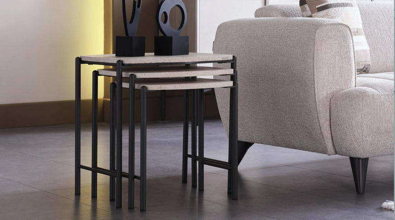 Mona 3 Seat Sleeper (Niva Beige) - 20MOO3D00400001