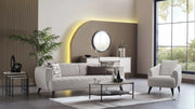 Mona 3 Seat Sleeper (Niva Beige) - 20MOO3D00400001