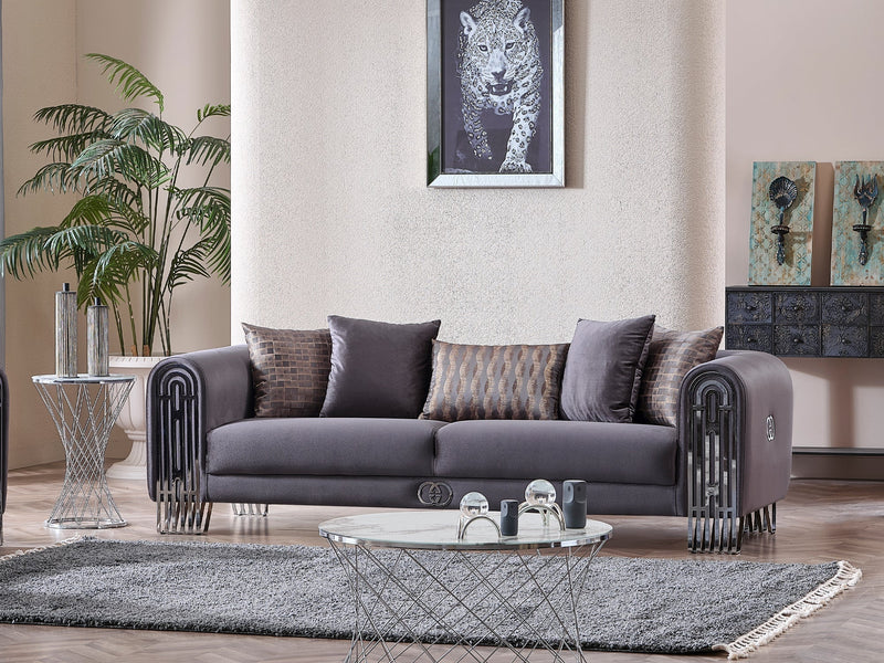 Monaco 94" Wide Rolled Arm Sofa - Sofas