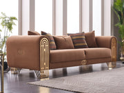Monaco 94" Wide Rolled Arm Sofa - Sofas