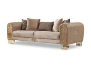 Monaco 94" Wide Rolled Arm Sofa - Sofas