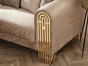 Monaco 94" Wide Rolled Arm Sofa - Sofas