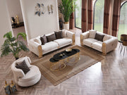 Monaco 94" Wide Rolled Arm Sofa - Sofas