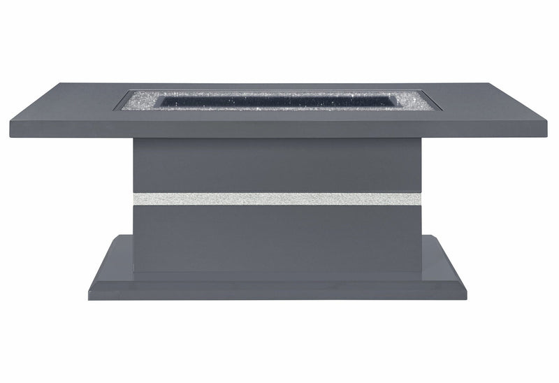 Monaco Dark Grey Coffee Table - MONACO-CT-DARK GREY