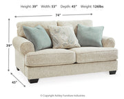 Monaghan Sandstone Loveseat - 9620535