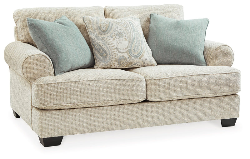 Monaghan Sandstone Sofa and Loveseat - DMV FurnitureLiving Room Set
