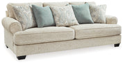Monaghan Sofa, Loveseat, Chair and Ottoman in Sandstone - PKG001877