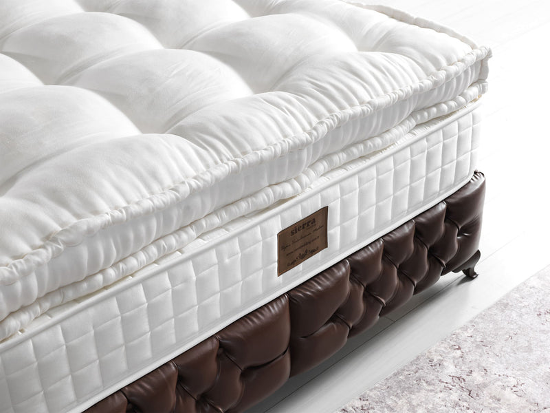 Monalisa Storage Bed With Headboard Brown - King in Brown - 110-MON-BRW-200-SB