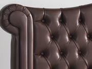 Monalisa Storage Bed With Headboard Brown - Queen in Brown - 110-MON-BRW-150-SB