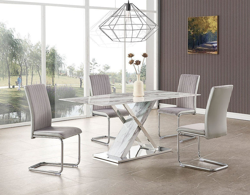 Monroe Grey Dining Room Set - DMV FurnitureDining Room Set