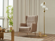 Montana Chair in Grey - 200-SIM-MON-VELVET412-B
