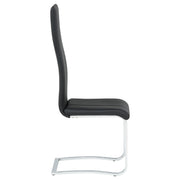Montclair Upholstered Dining Side Chair Black (Set of 4) - 100515BLK