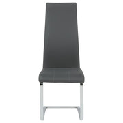 Montclair Upholstered Dining Side Chair Grey (Set of 4) - 100515GRY