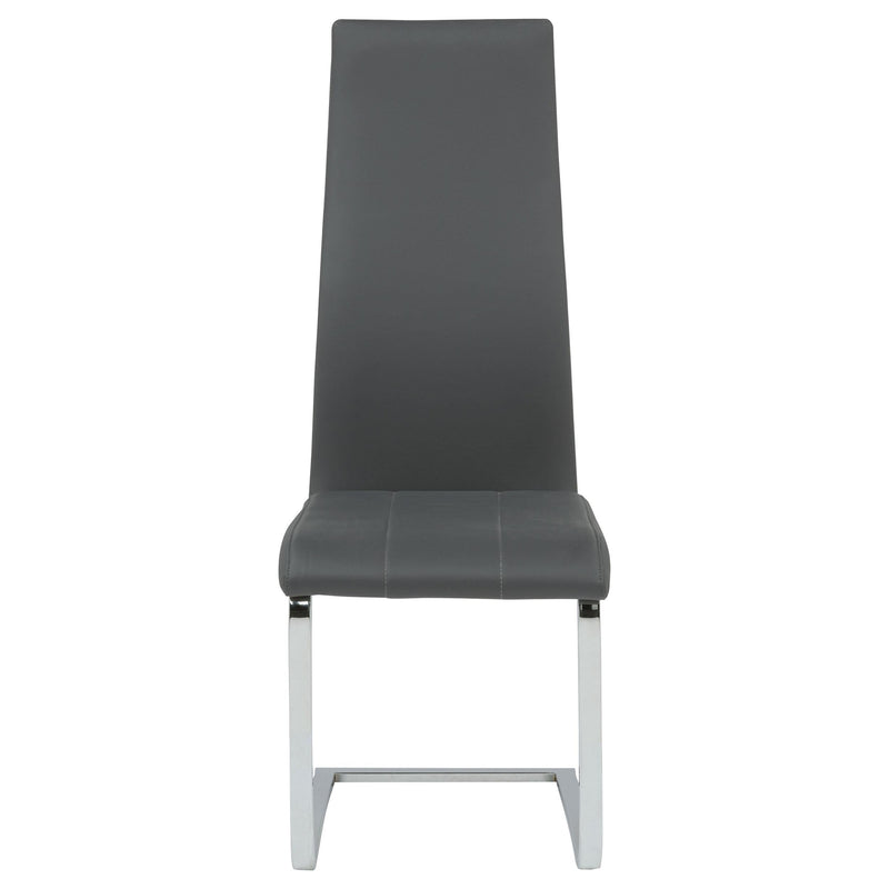 Montclair Upholstered Dining Side Chair Grey (Set of 4) - 100515GRY