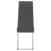 Montclair Upholstered Dining Side Chair Grey (Set of 4) - 100515GRY