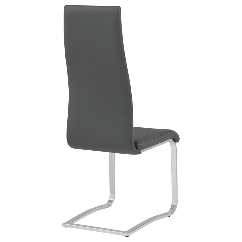 Montclair Upholstered Dining Side Chair Grey (Set of 4) - 100515GRY