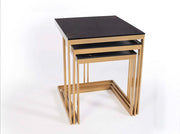 Montego Nesting Table (Crl Mrb /Gold)..1 Piece - 22MTG3304FW1P