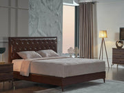 Montego Walnut Queen Bed from Bellona - DMV Furniture