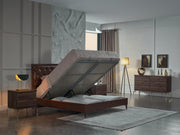 Montego Walnut Queen Bed from Bellona - DMV Furniture