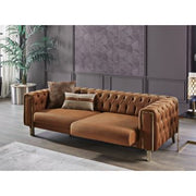 Montego Sleeper (Dark Brick & Vizon) Living Room Set - DMV FurnitureLiving Room Set