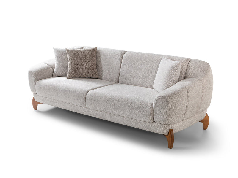 Montel Convertible Sofa in Cream - 200-ST-MONT-SOFT03-3