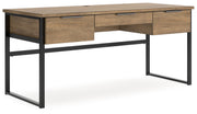 Montia Light Brown 67" Home Office Desk - H632-44