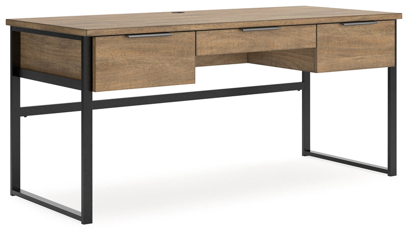 Montia Light Brown 67" Home Office Desk - H632-44