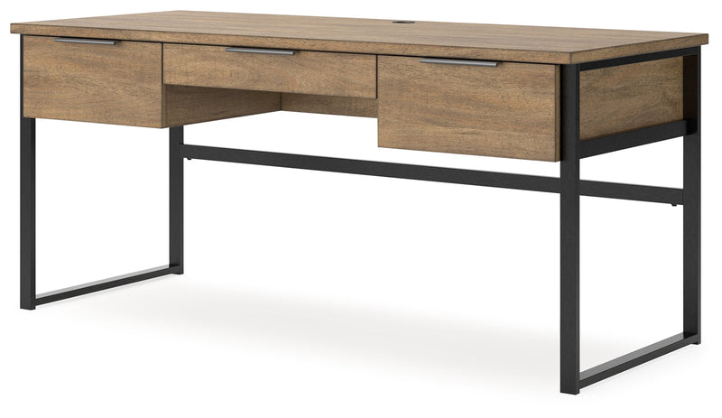 Montia Light Brown 67" Home Office Desk - H632-44