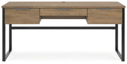 Montia Light Brown 67" Home Office Desk - H632-44
