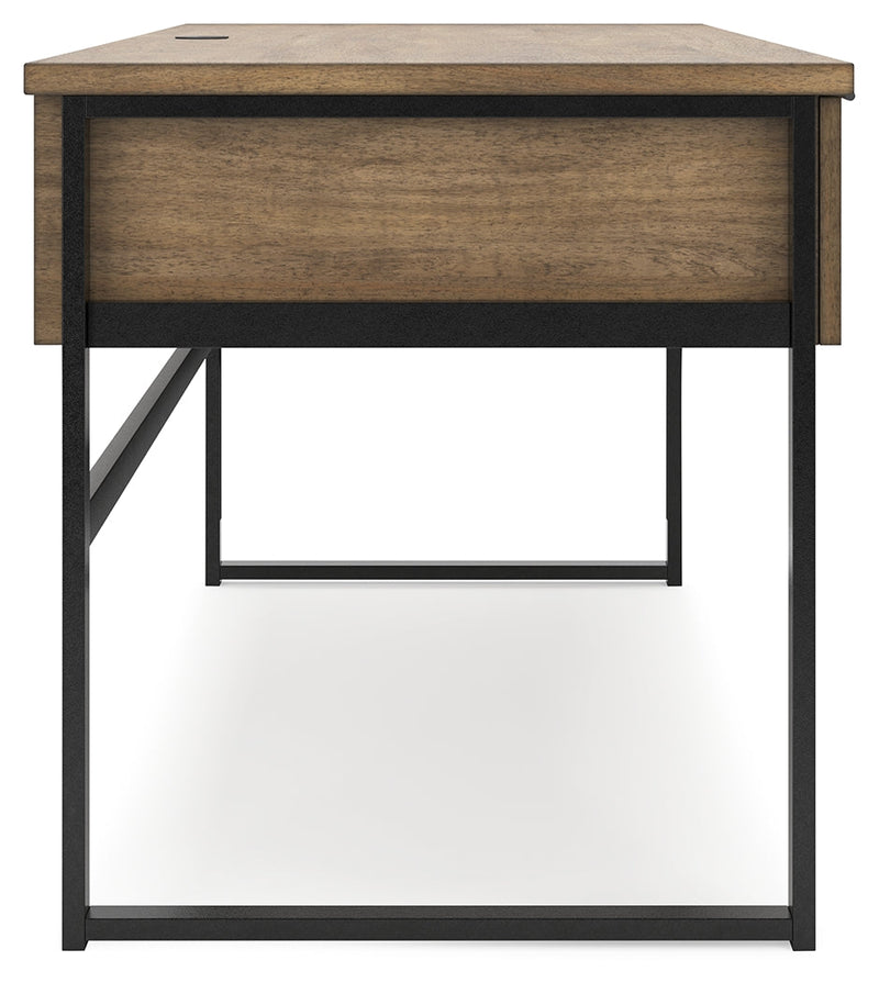 Montia Light Brown 67" Home Office Desk - H632-44