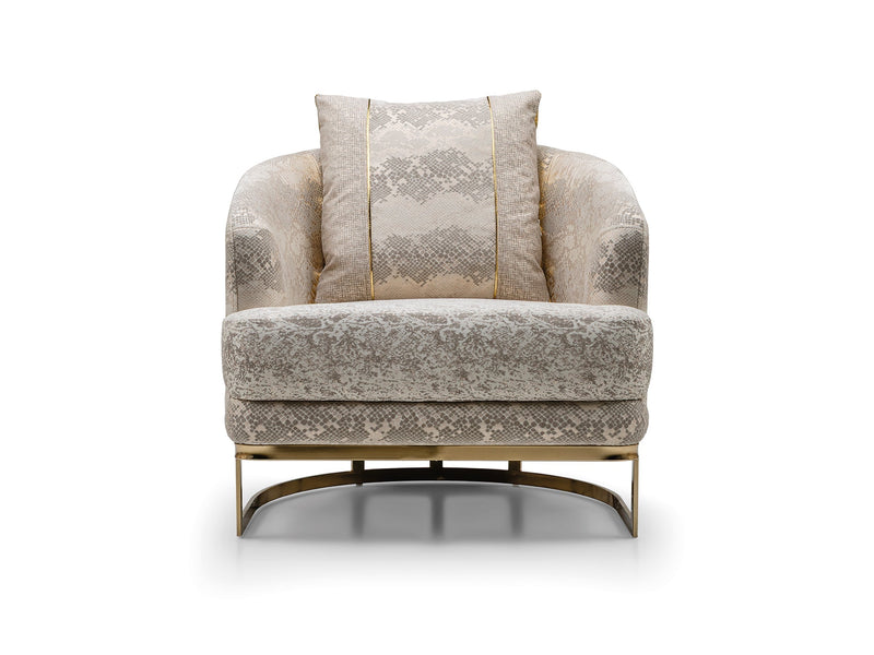 Monza Chair Cream in Cream - 101-MON-MON01-B