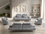 Monza Convertible Loveseat in Cream - 200-ST-MON-SOFT03-2