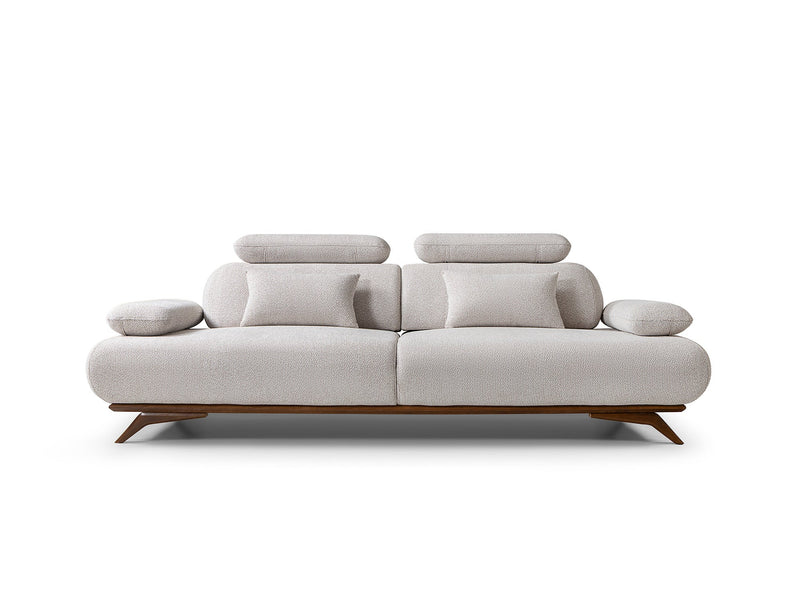 Monza Convertible Loveseat in Grey - 200-ST-MON-SOFT13-2