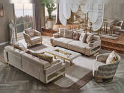 Monza Convertible Sofa Cream in Cream - 101-MON-MON01-3