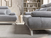 Monza Convertible Sofa in Grey - 200-ST-MON-SOFT13-3