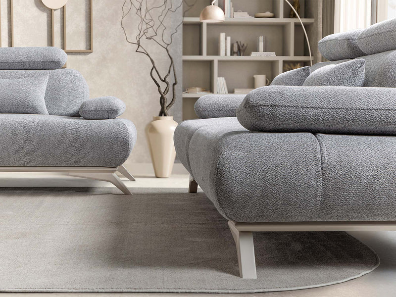 Monza Convertible Sofa in Grey - 200-ST-MON-SOFT13-3
