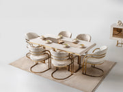 Monza Dining Table - Table 130" - 115-MON-DT-12