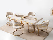 Monza Dining Table - Table 78" - 115-MON-DT-6
