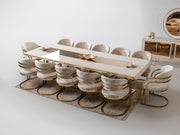 Monza Dining Table - Table 94" - 115-MON-DT-8