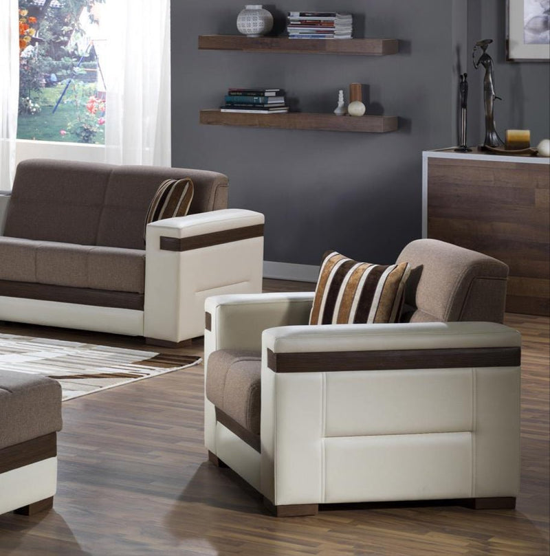Moon Armchair (Platin Mustard) - DMV FurnitureLiving Room Chair
