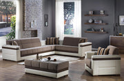 Moon Sectional (Platin Mustard) 4 Pieces - DMV FurnitureSleeper Sectional