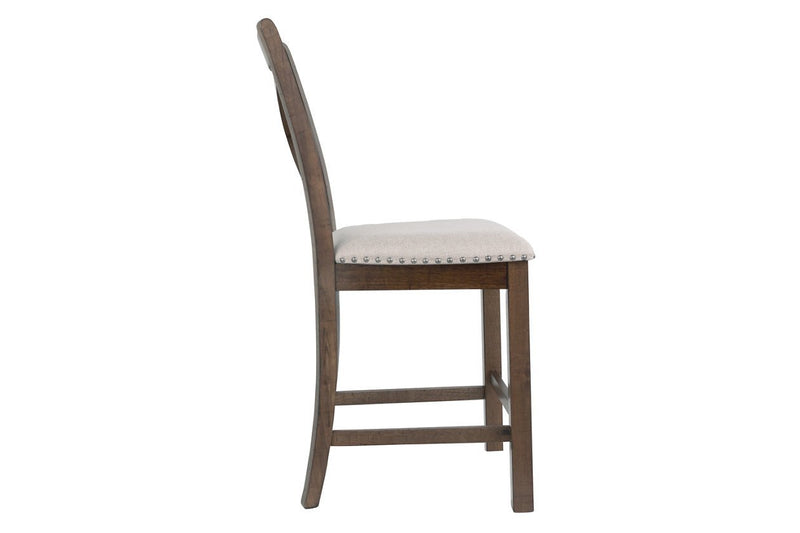 Moriville Beige Counter Height Bar Stool (Set of 2) - DMV FurnitureBarstool