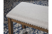 Moriville Beige Dining Bench - DMV FurnitureAccent Bench