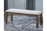 Moriville Beige Dining Bench - DMV FurnitureAccent Bench