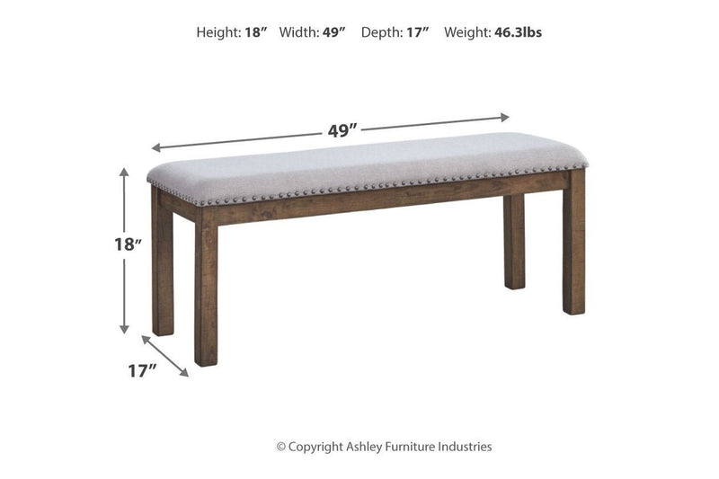 Moriville Beige Dining Bench - DMV FurnitureAccent Bench