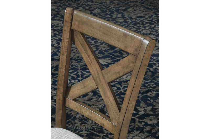 Moriville Beige Dining Chair (Set of 2) - DMV FurnitureDining Chair