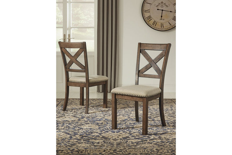 Moriville Beige Dining Table and 6 Chairs - DMV FurnitureDining Room Set