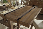Moriville Grayish Brown Counter Height Dining Extension Table - DMV FurnitureCounter Height Table